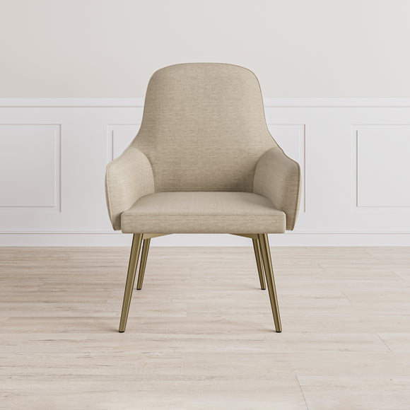 that's living antonella beige velvet dining chair dining chairs 