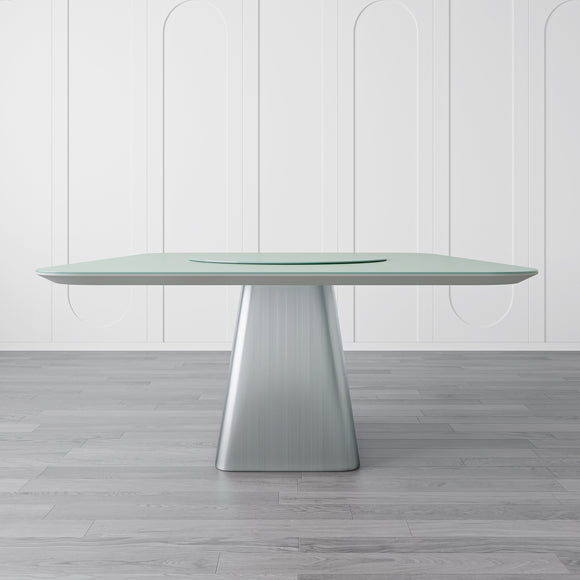 that's living kara silver square dining table dining tables 