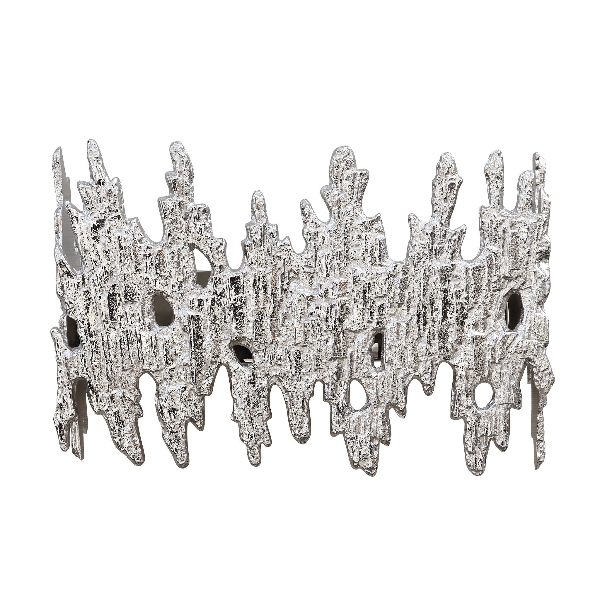 that's living magma wall sconce - nickel wall sconce 