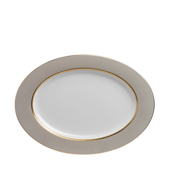 narumi gold diamond 38cm oval platter serving platters 