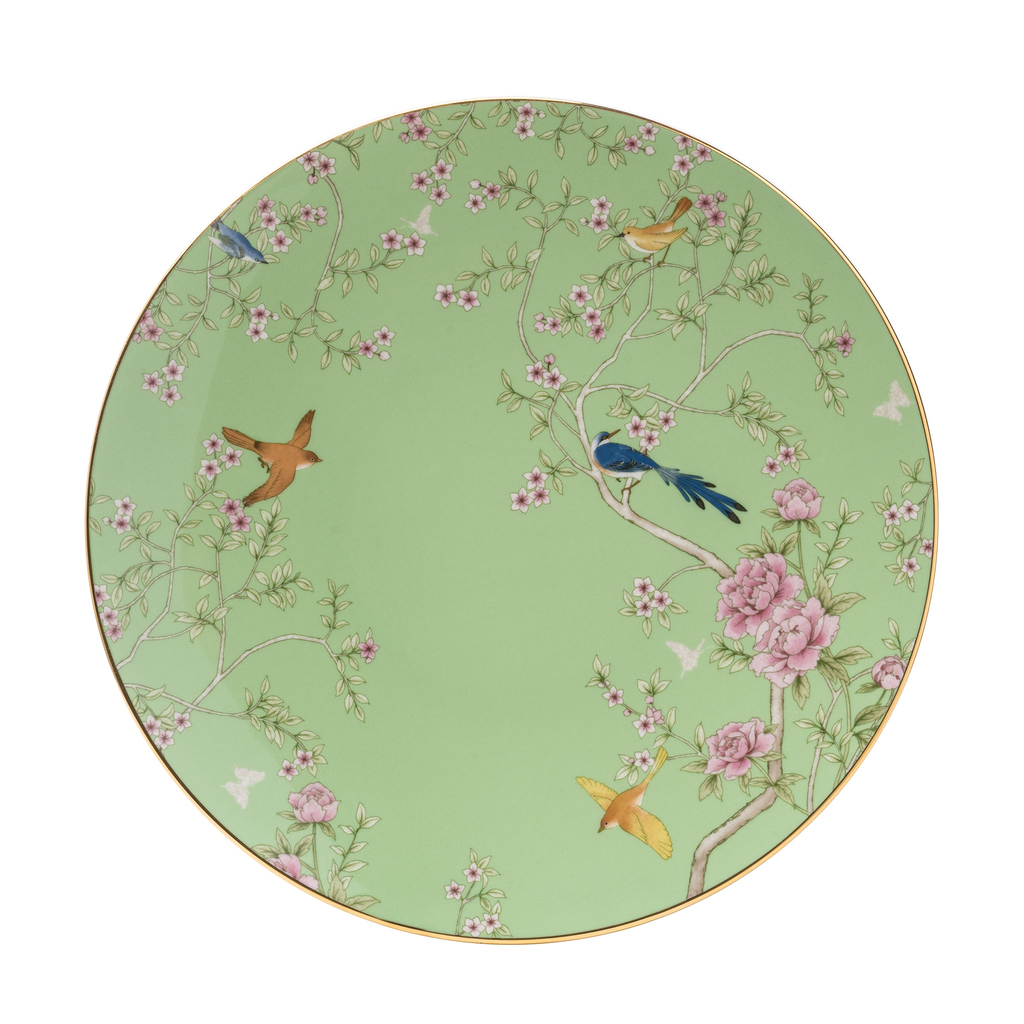 narumi queen's garden green 28cm plate plates 