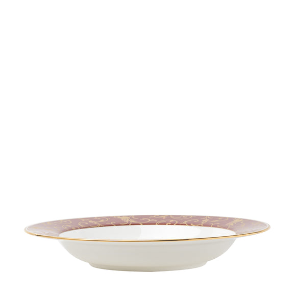 narumi anatolia red mix & match 23cm rim soup plate plates 