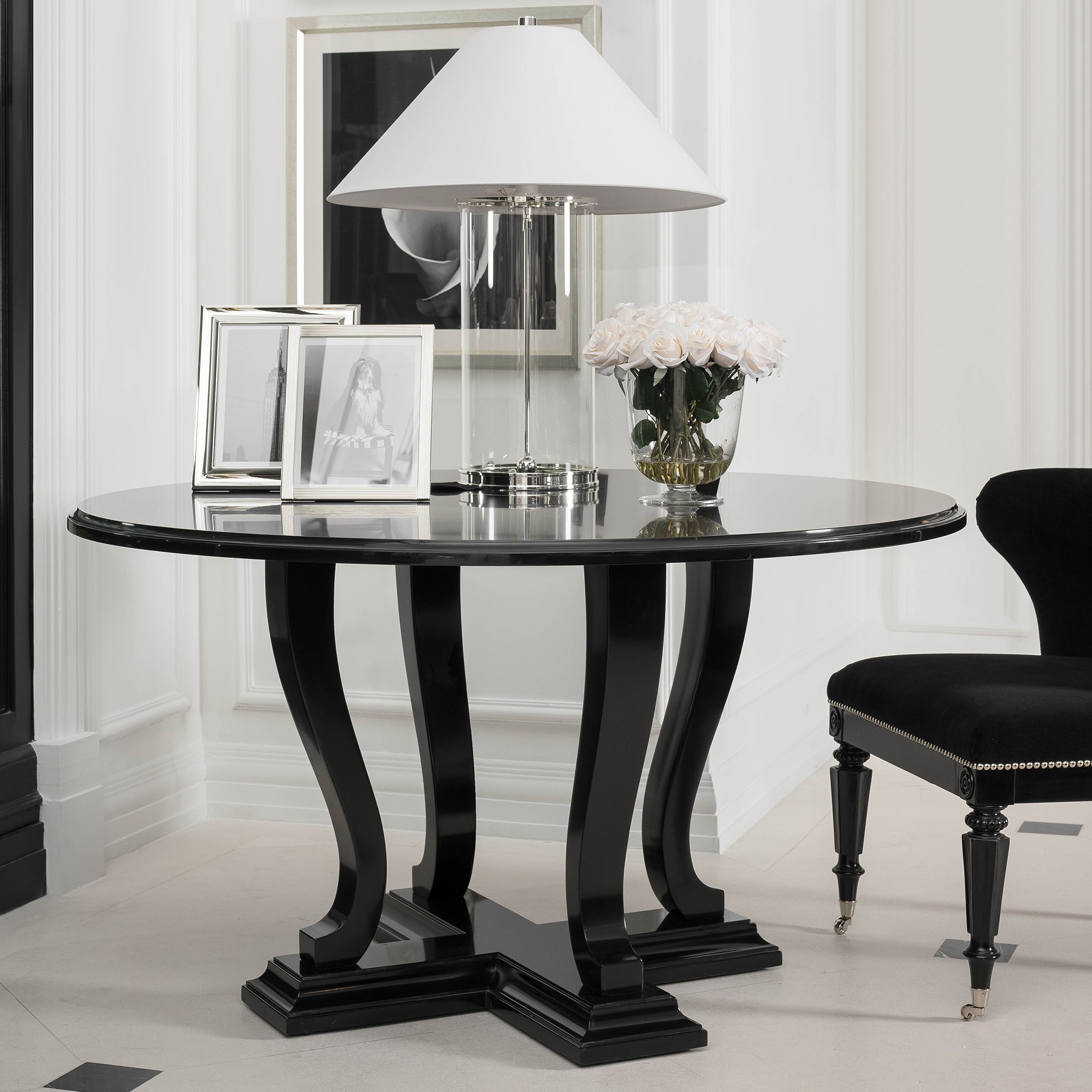 ralph lauren basalt hall table dining tables 