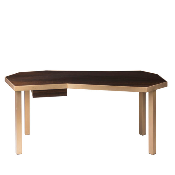 that's living aura smoked eucalyptus desk console tables 