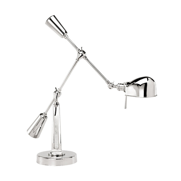 visual comfort rl '67 boom arm desk lamp in polished nickel table lamps 