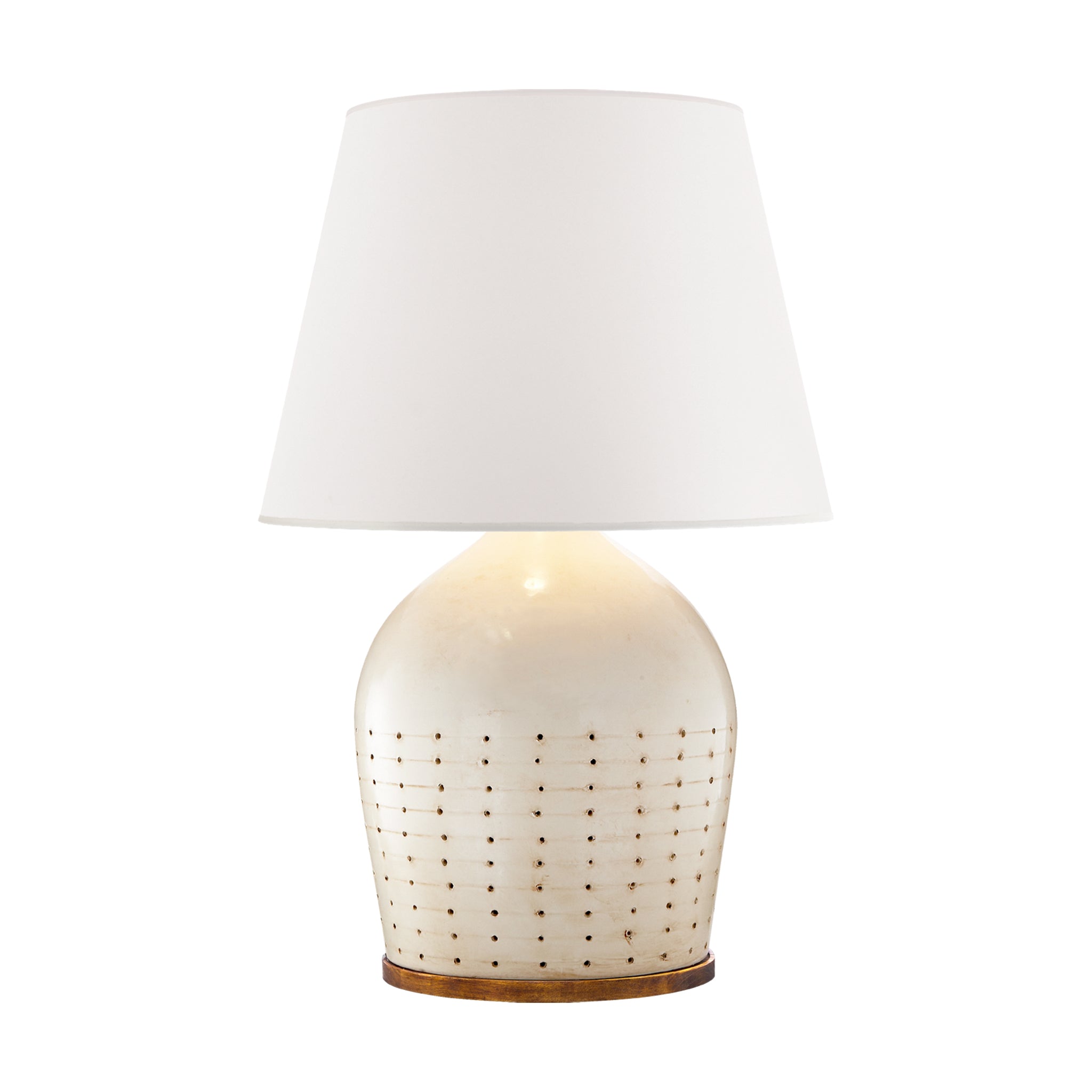 visual comfort halifax large table lamp in coconut porcelain table lamps 