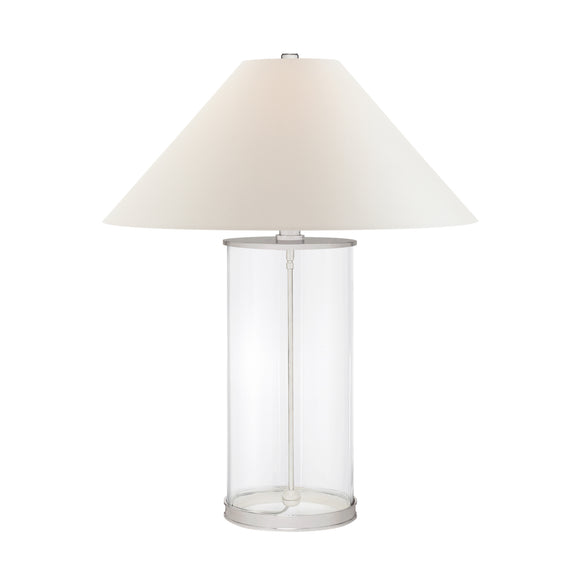 visual comfort modern table lamp in polished silver table lamps 
