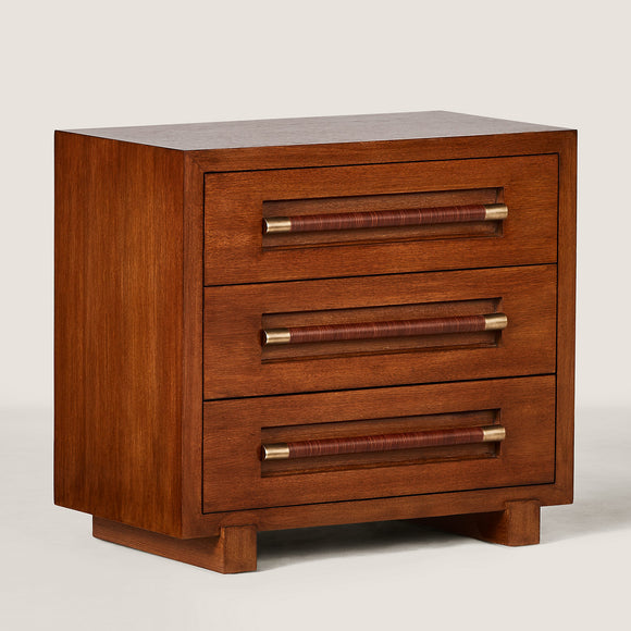 ralph lauren banks 3-drawer nightstand nightstands 
