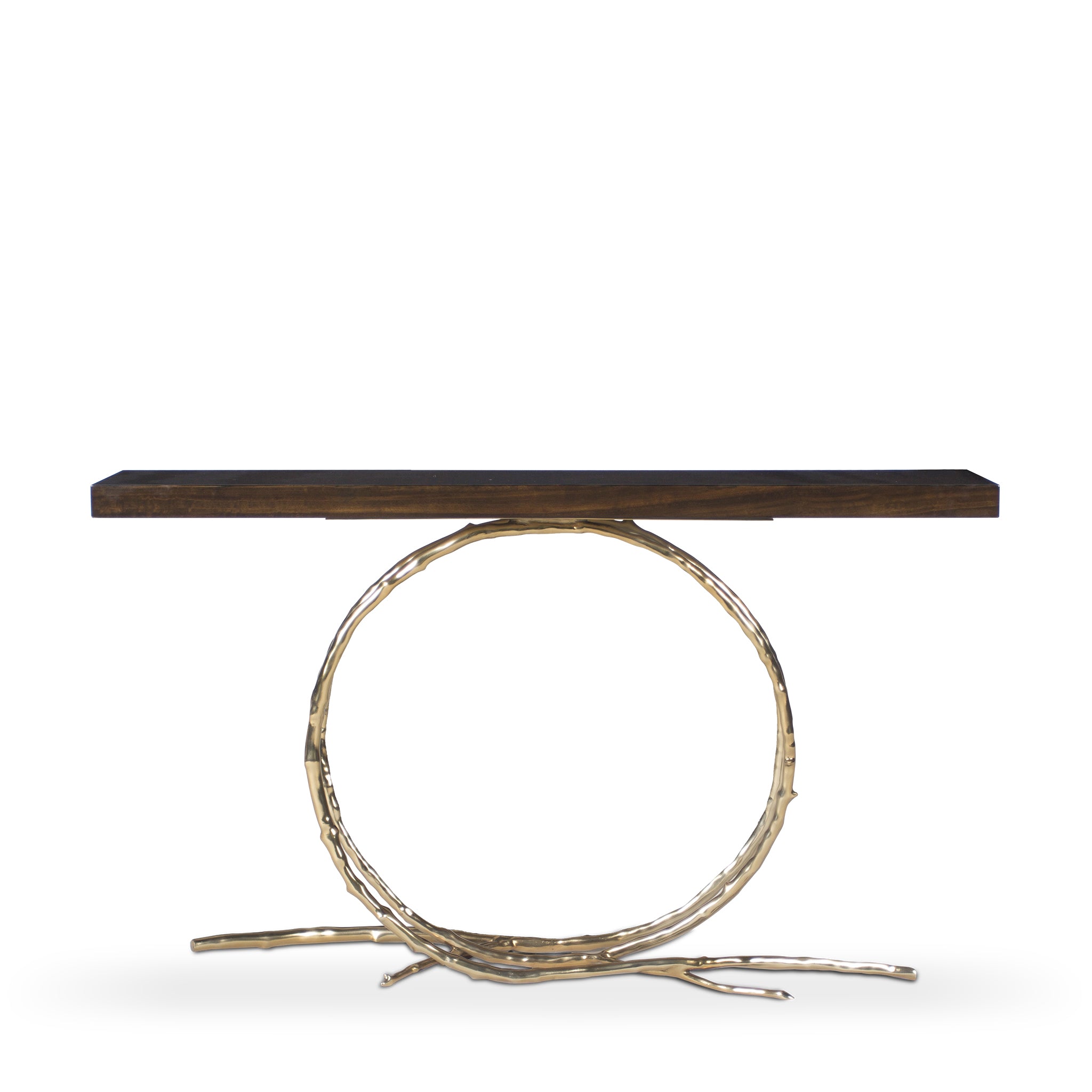 that's living aura rondo smoked eucalyptus console console tables 