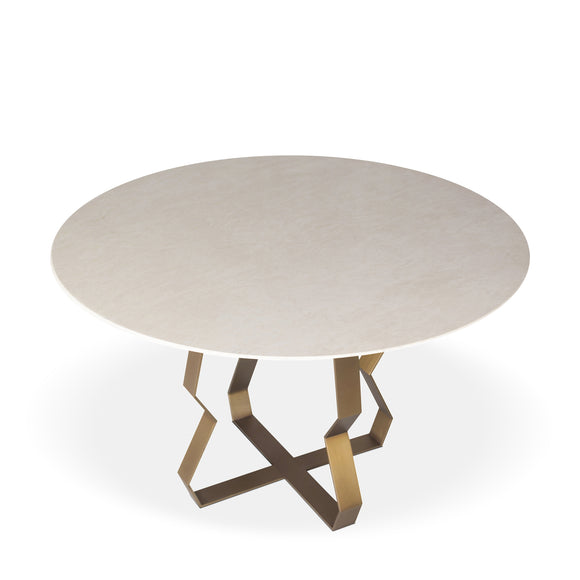 that's living aura beige marble round accent table dining tables 