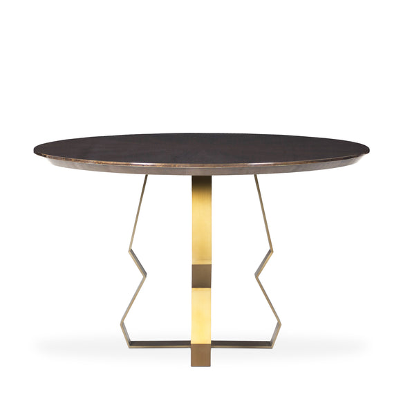 that's living aura smoked eucalyptus round accent table dining tables 