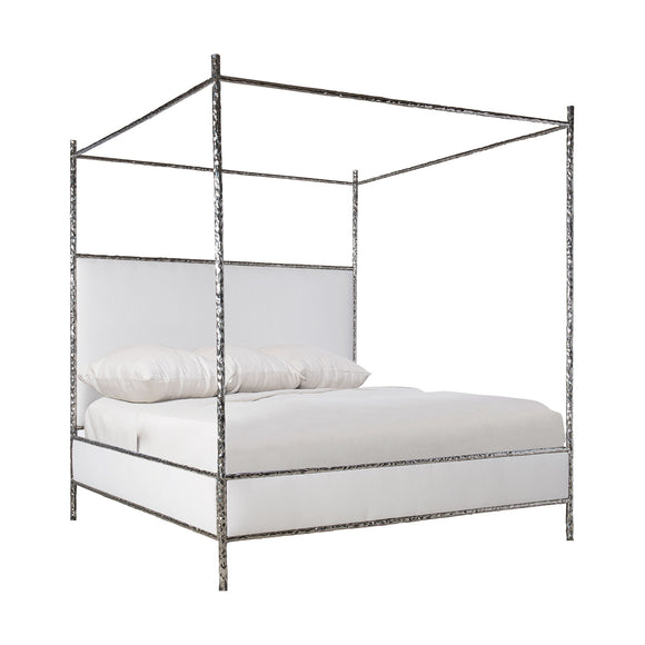 bernhardt odette upholstered canopy bed beds 