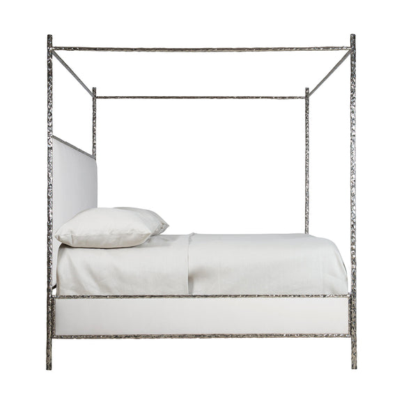 bernhardt odette upholstered canopy bed beds 