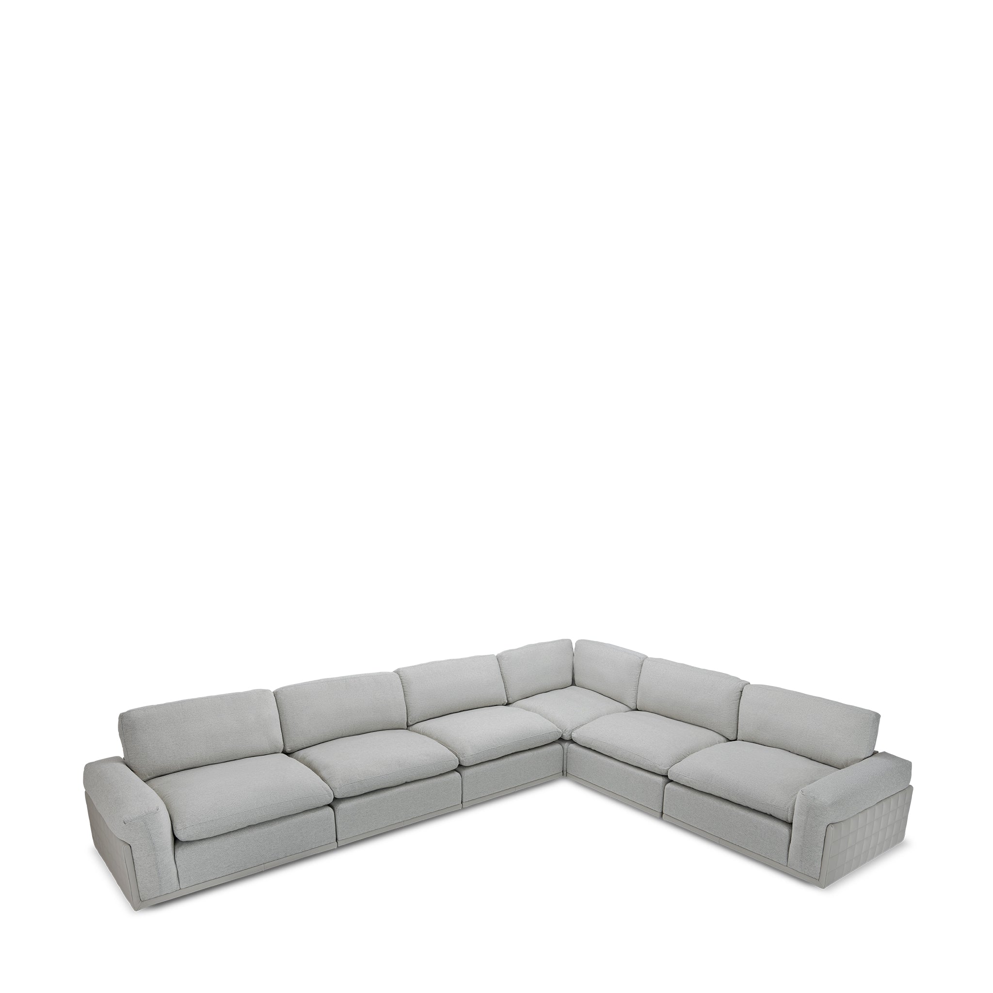 that's living ainsley greige sectional sofa right long lounge set of 6 sectionals 