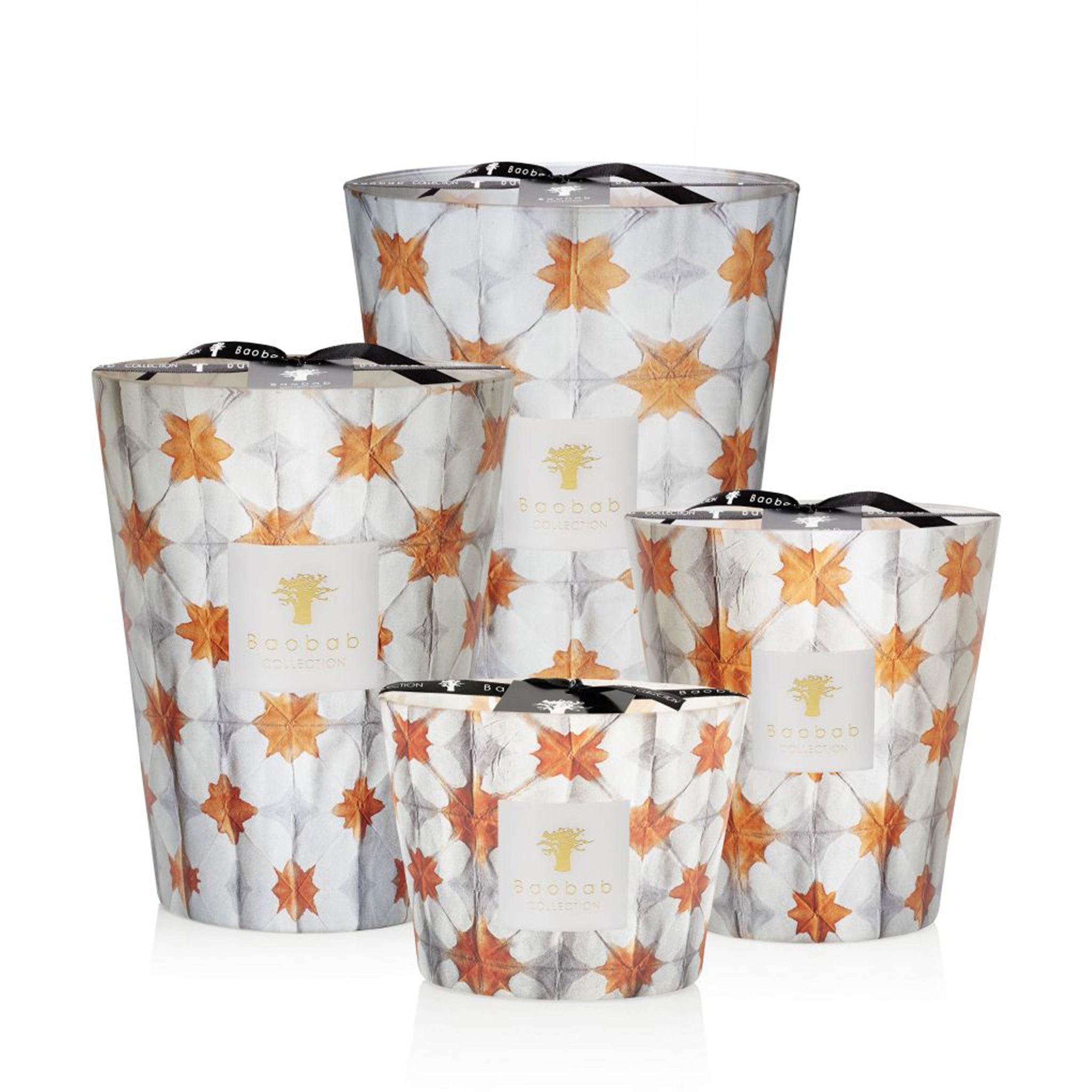 baobab odyssee-calypso blood orange mandarine theme scented candles 