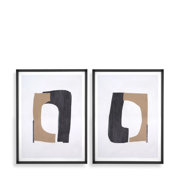 eichholtz carboard cutouts set of 2 frames 