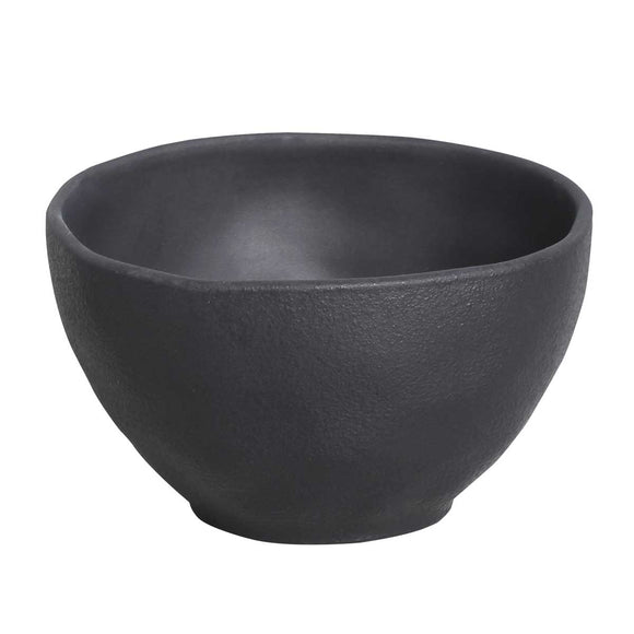 porto brasil organic black bowl matte background set of 6 bowls 