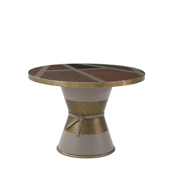 theodore alexander iconic small round dining table dining tables 