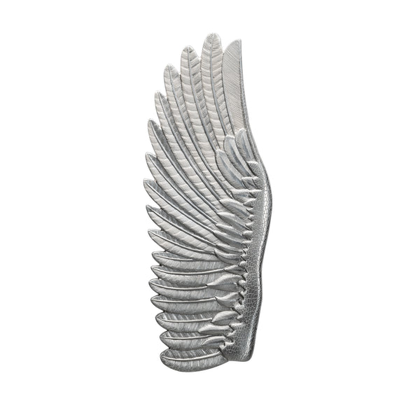 that's living feather  nickel left wall sconce wall sconce 