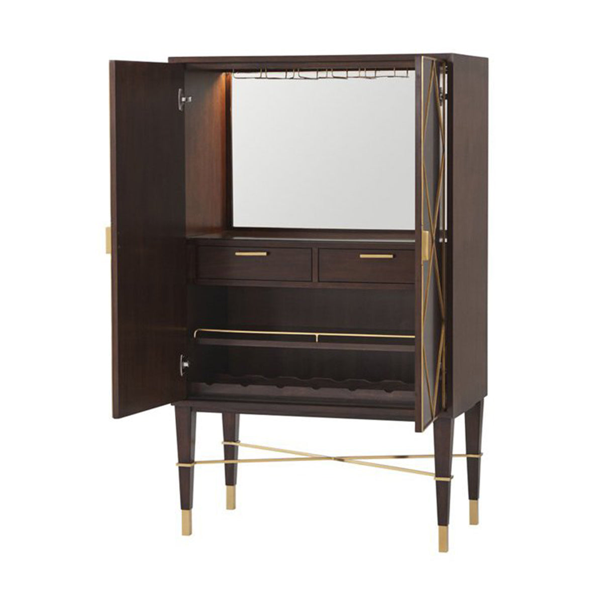 theodore alexander max bar cabinet cabinets 