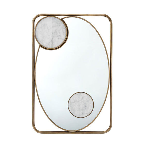 theodore alexander iconic rectangular mirror mirrors 