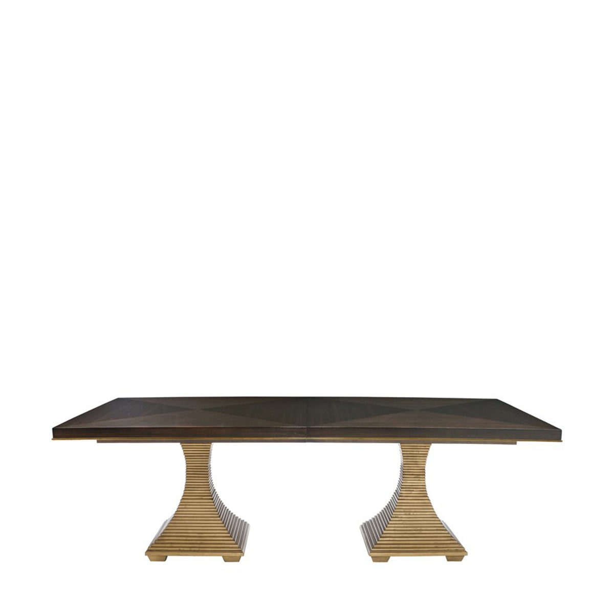 bernhardt jet set double pedestal dining table dining tables 