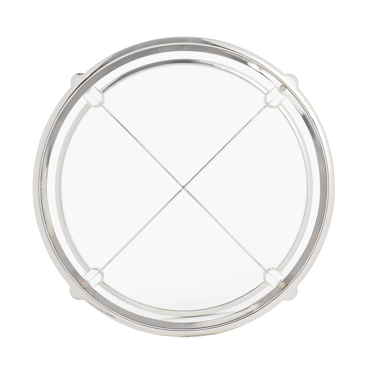 bernhardt celine metal round end table end tables 