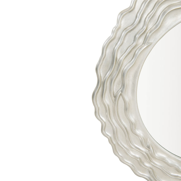 bernhardt calista  round mirror mirrors 