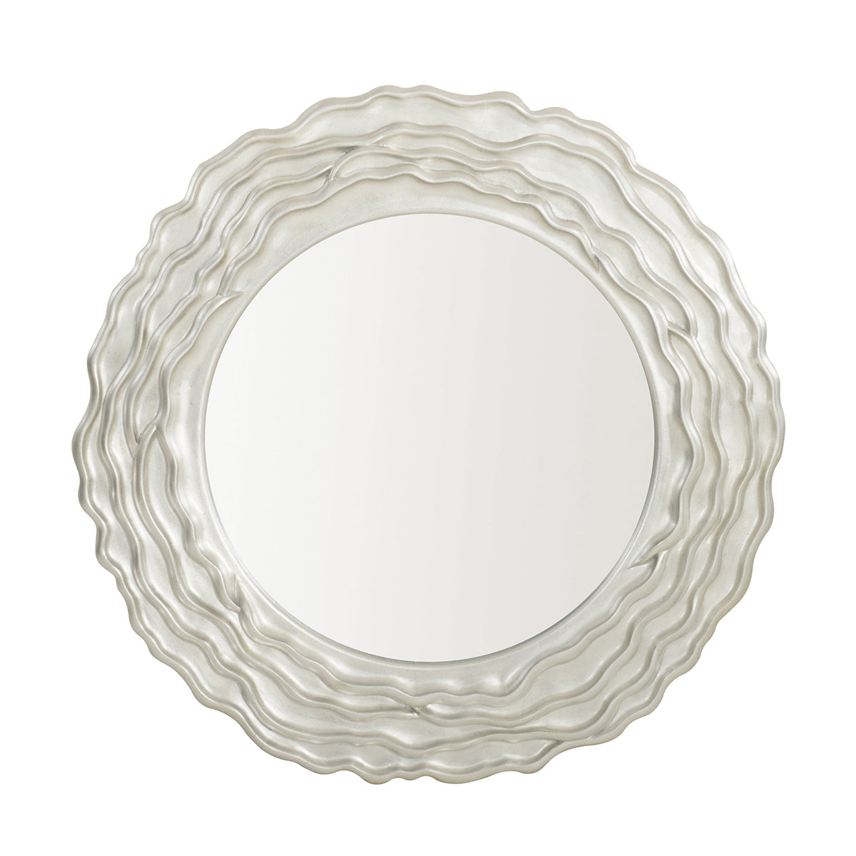 bernhardt calista  round mirror mirrors 