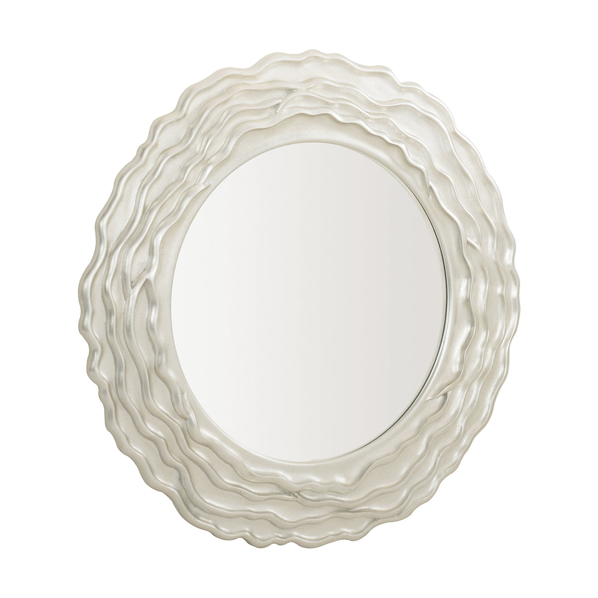 bernhardt calista  round mirror mirrors 