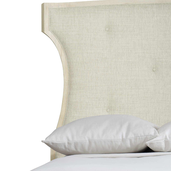 bernhardt east hampton upholstered bed  king beds 