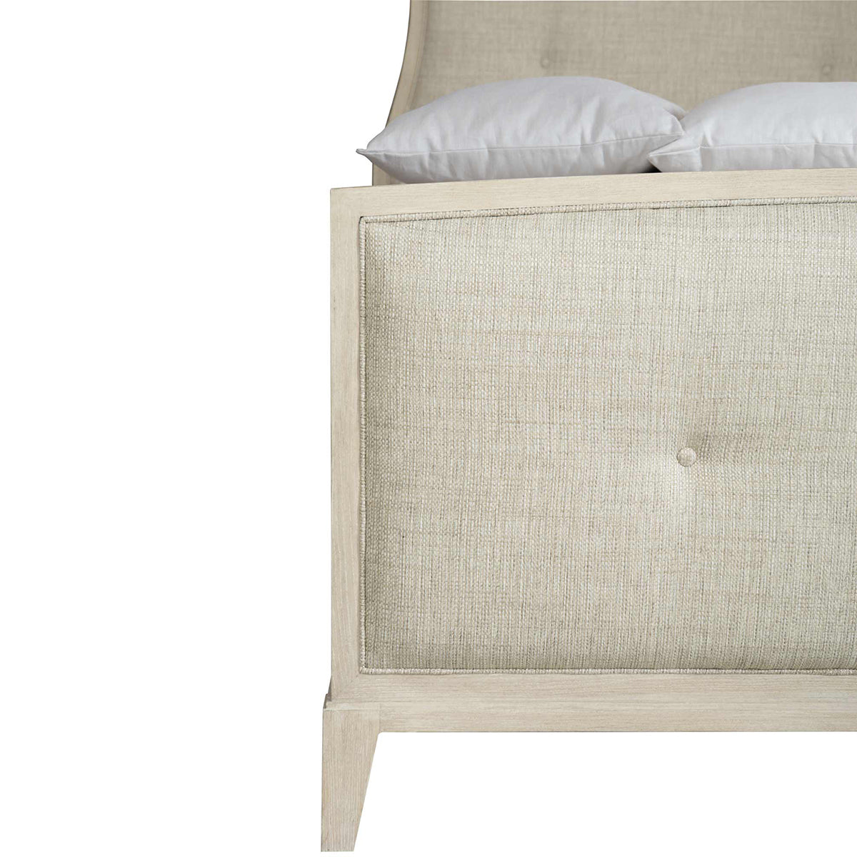 bernhardt east hampton upholstered bed  king beds 