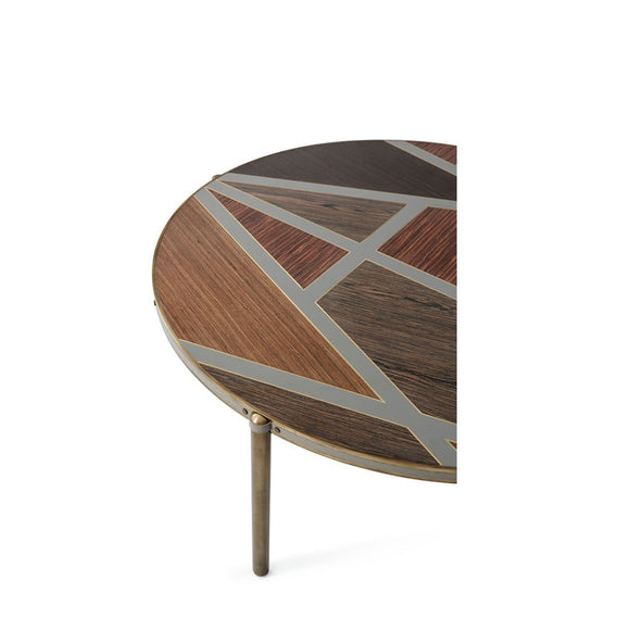 theodore alexander iconic round cocktail table coffee tables 