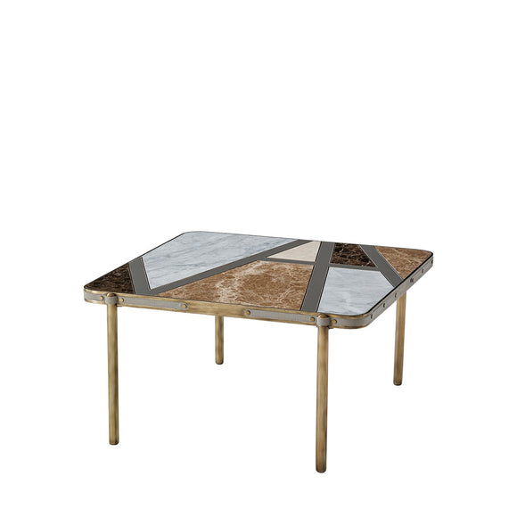 theodore alexander iconic square cocktail table coffee tables 
