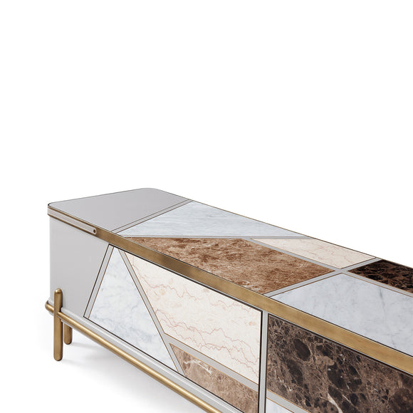 theodore alexander iconic tv cabinet ii cabinets 
