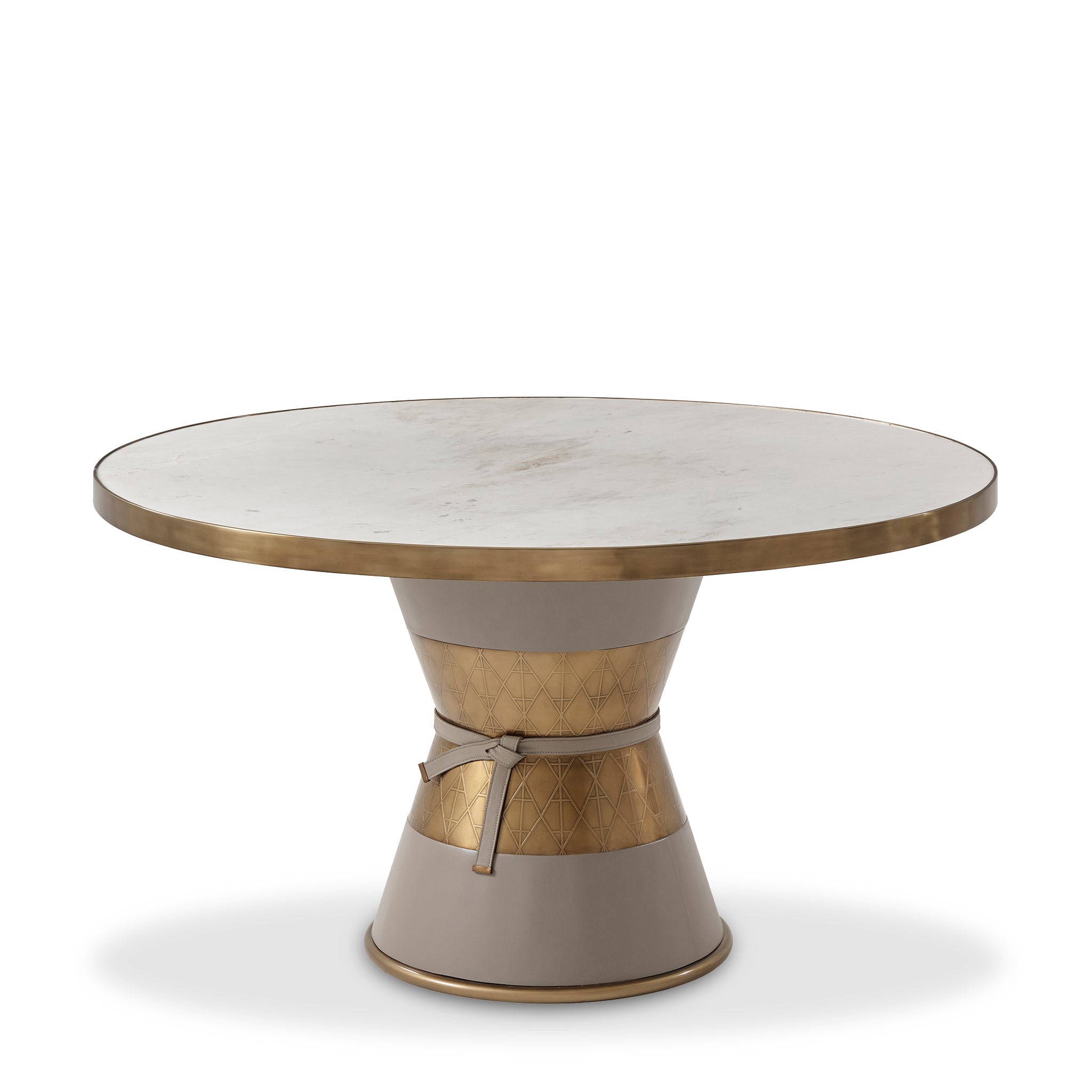 theodore alexander iconic round dining table iii dining tables 