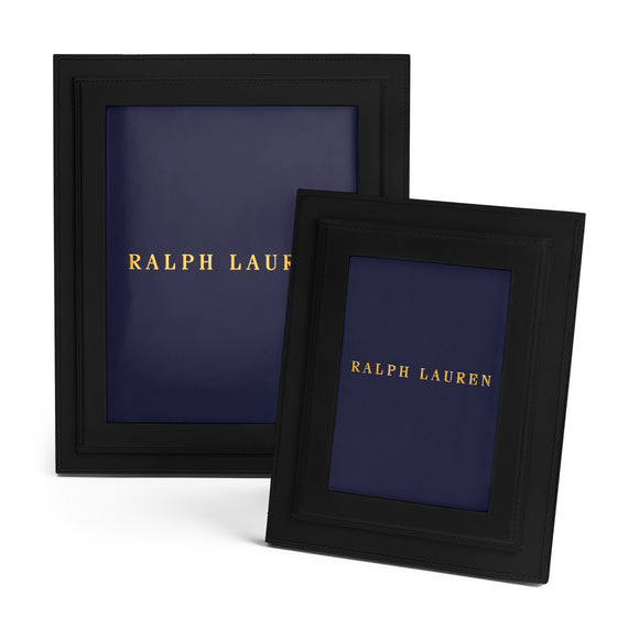 ralph lauren brennan leather frame small black frames 