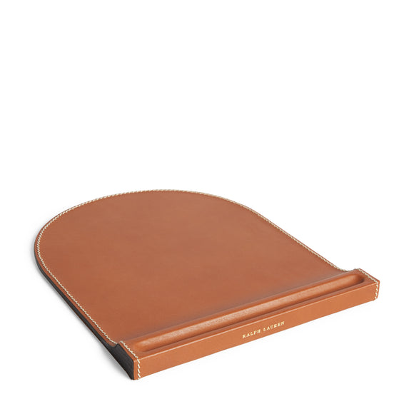 ralph lauren brennan leather mouse pad saddle home accessories 