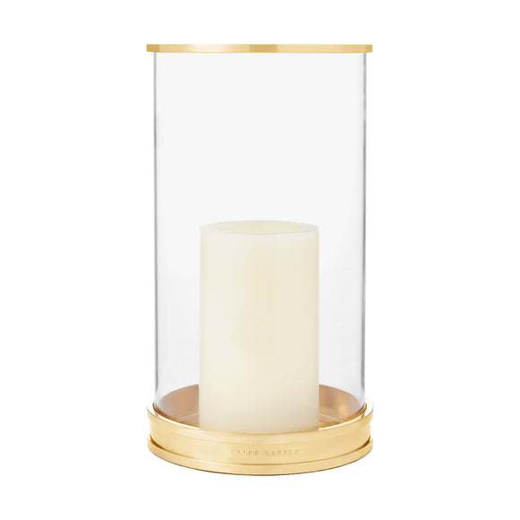 ralph lauren modern  medium hurricane brass holders 