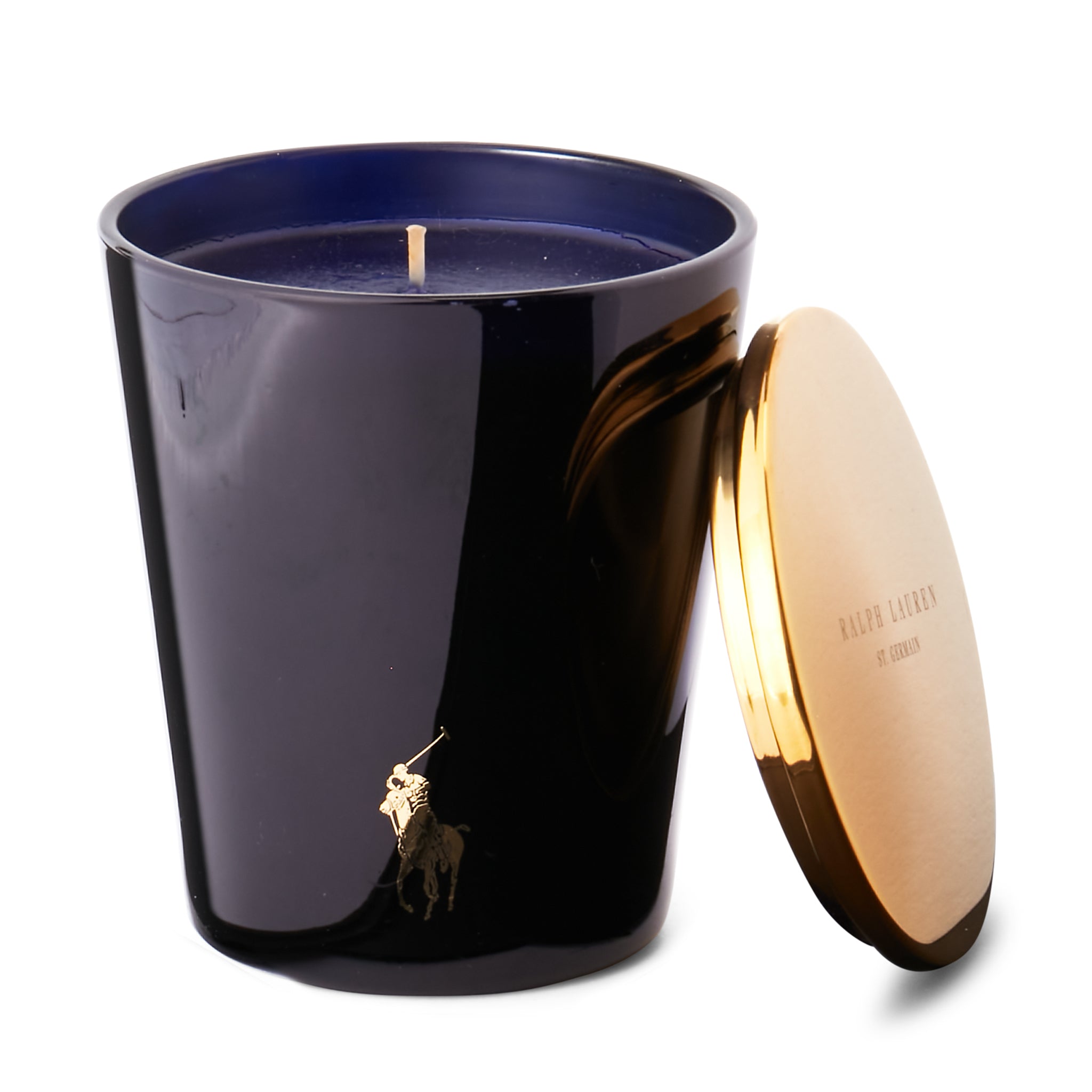 ralph lauren st. germain candle navy and gold scented candles 