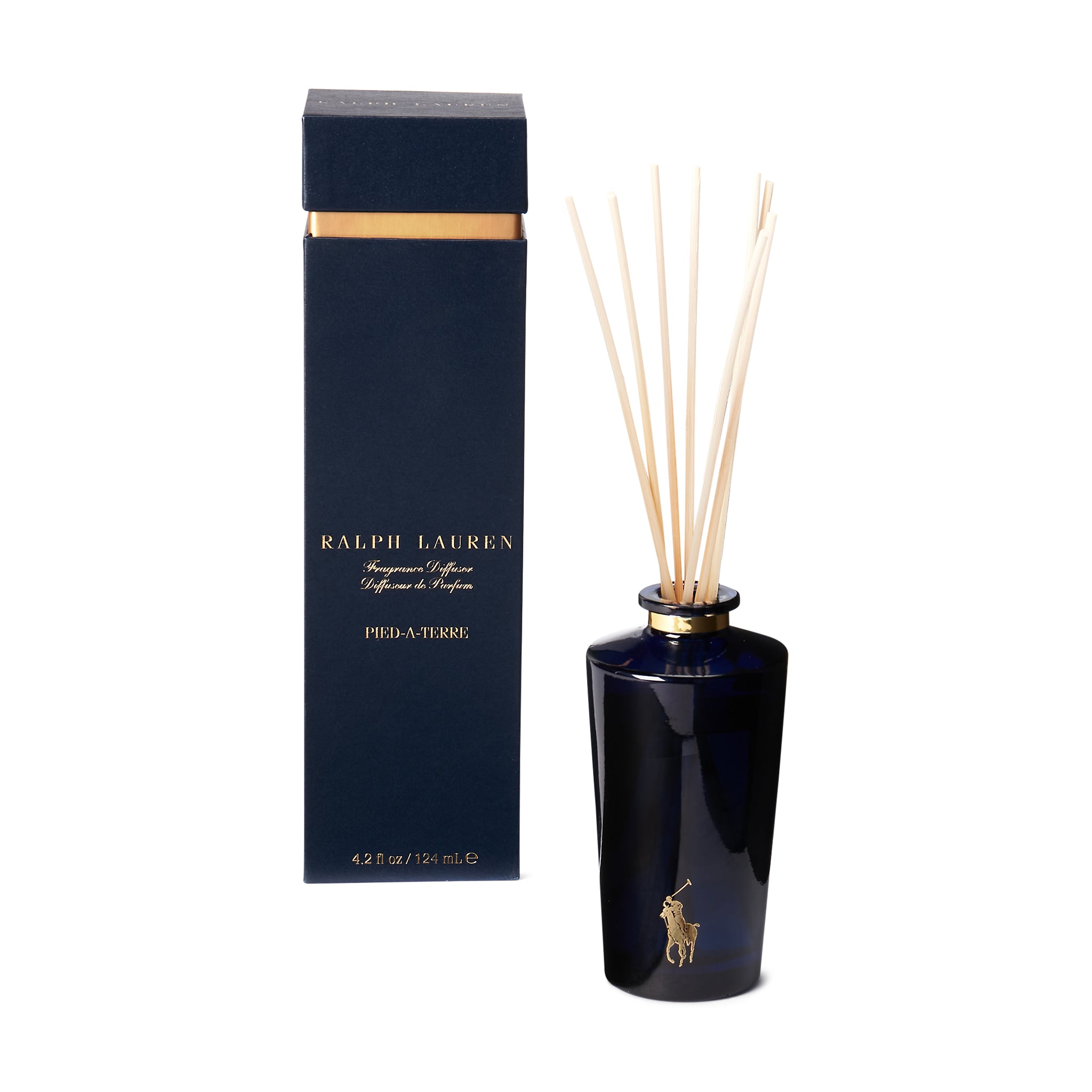 ralph lauren pied-a-terre diffuser navy and gold diffusers 