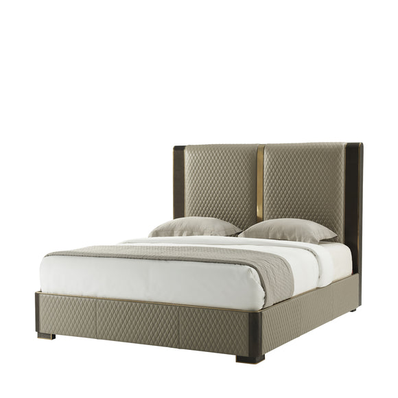 theodore alexander devona king bed beds 