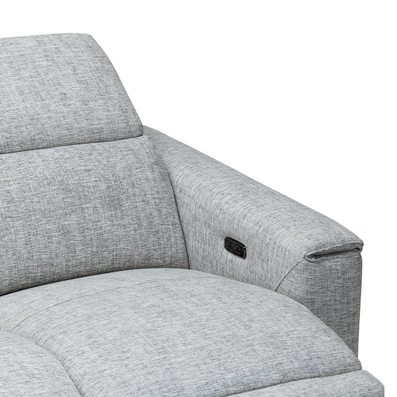 that's living angela chroma loveseat with  electric headrest composition loveseats & sofas 