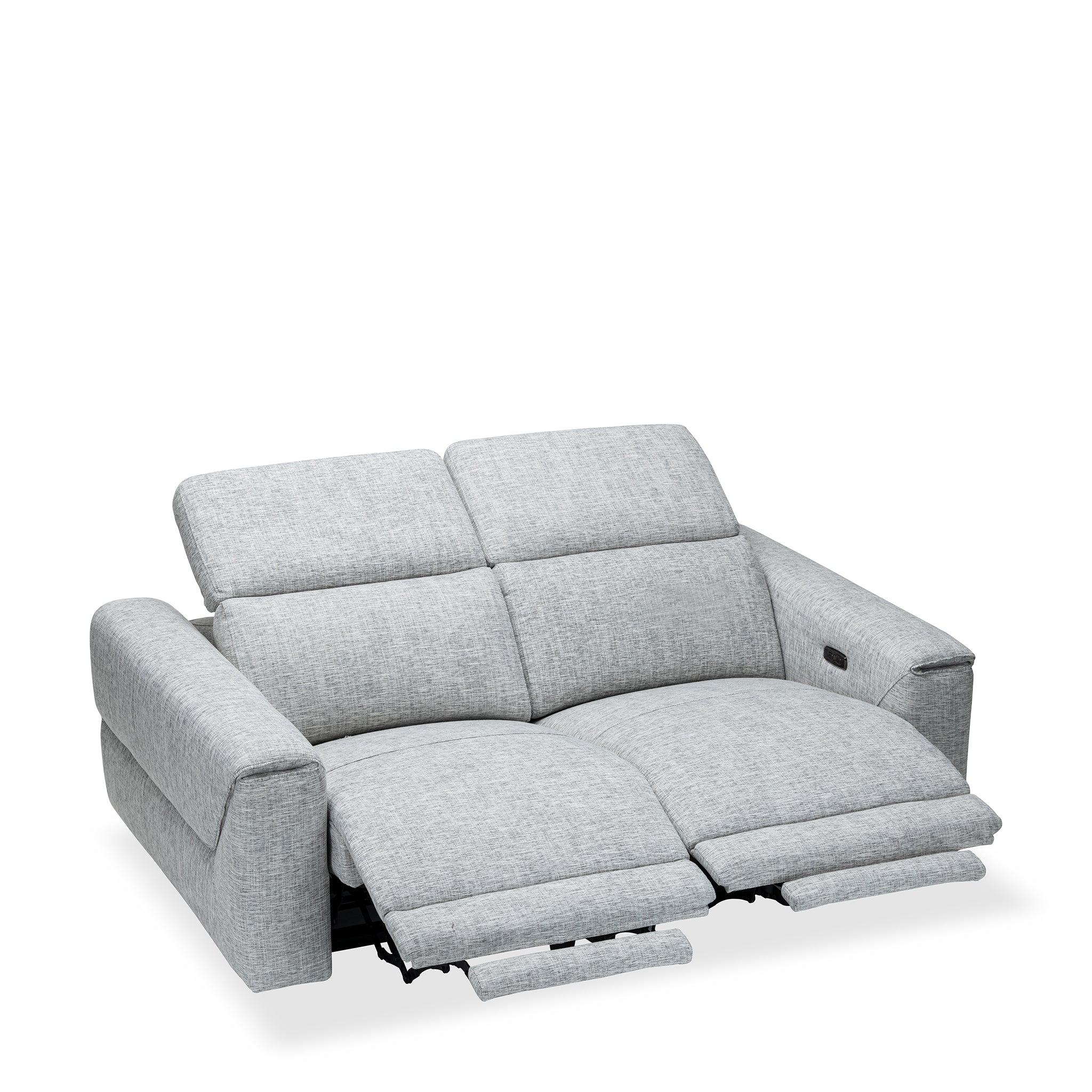 that's living angela chroma loveseat with  electric headrest composition loveseats & sofas 