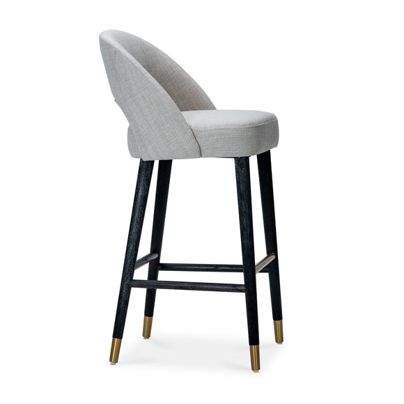 that's living sabine beige chenille barstool bar & accessories 