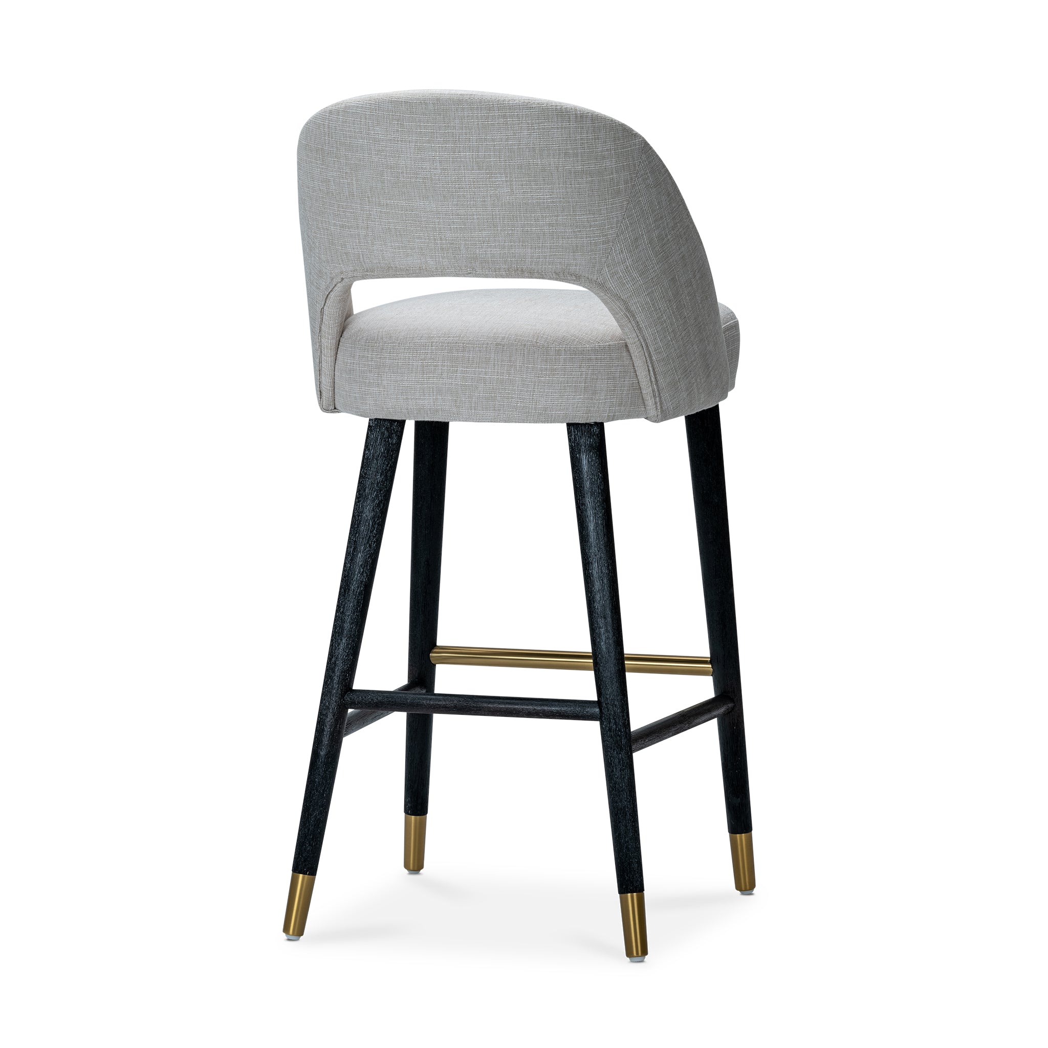 that's living sabine beige chenille barstool bar & accessories 