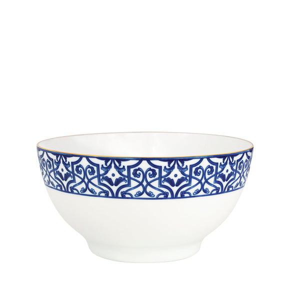 porcel blue legacy macau new round salad bowl 24cm bowls 