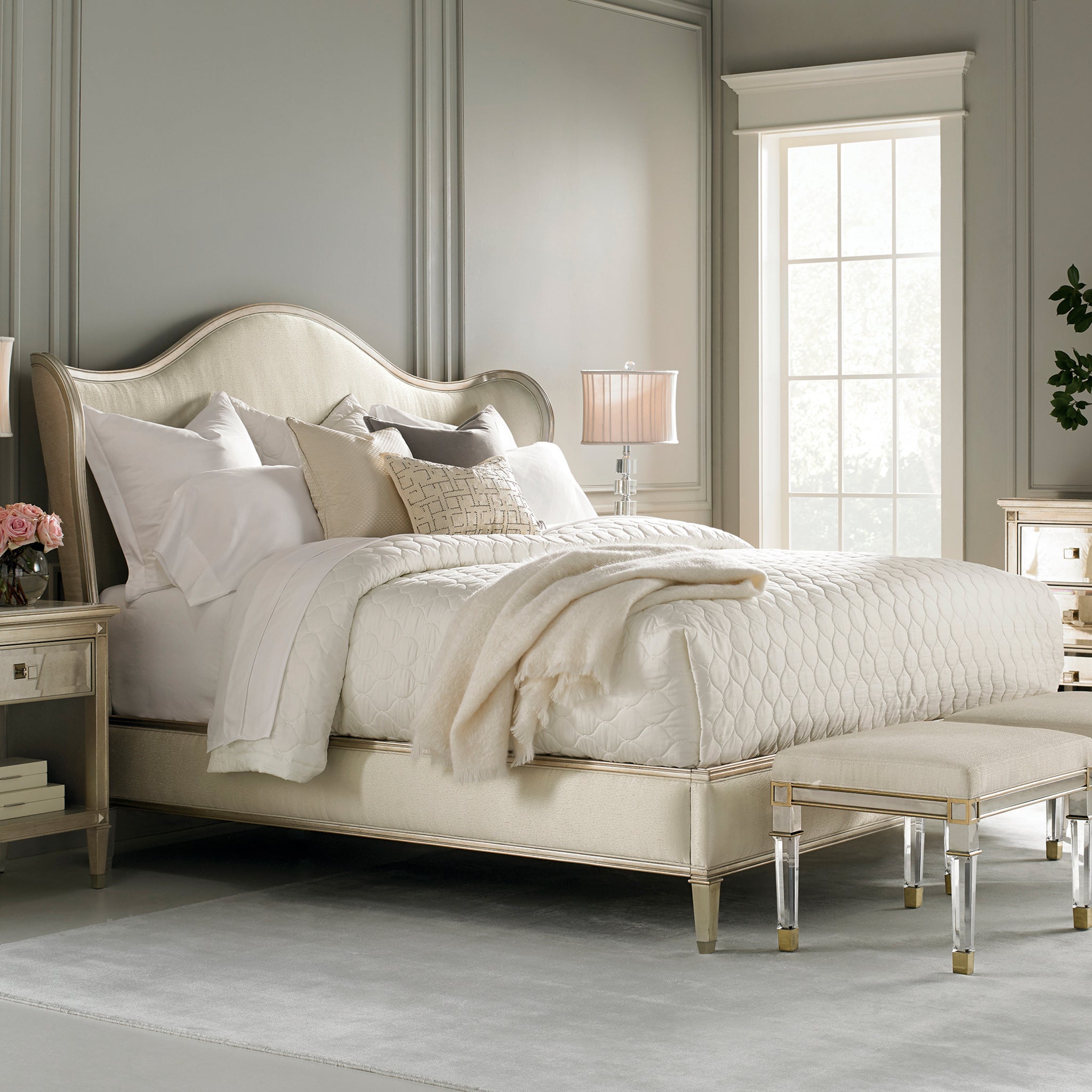 caracole bedtime beauty  queen beds 