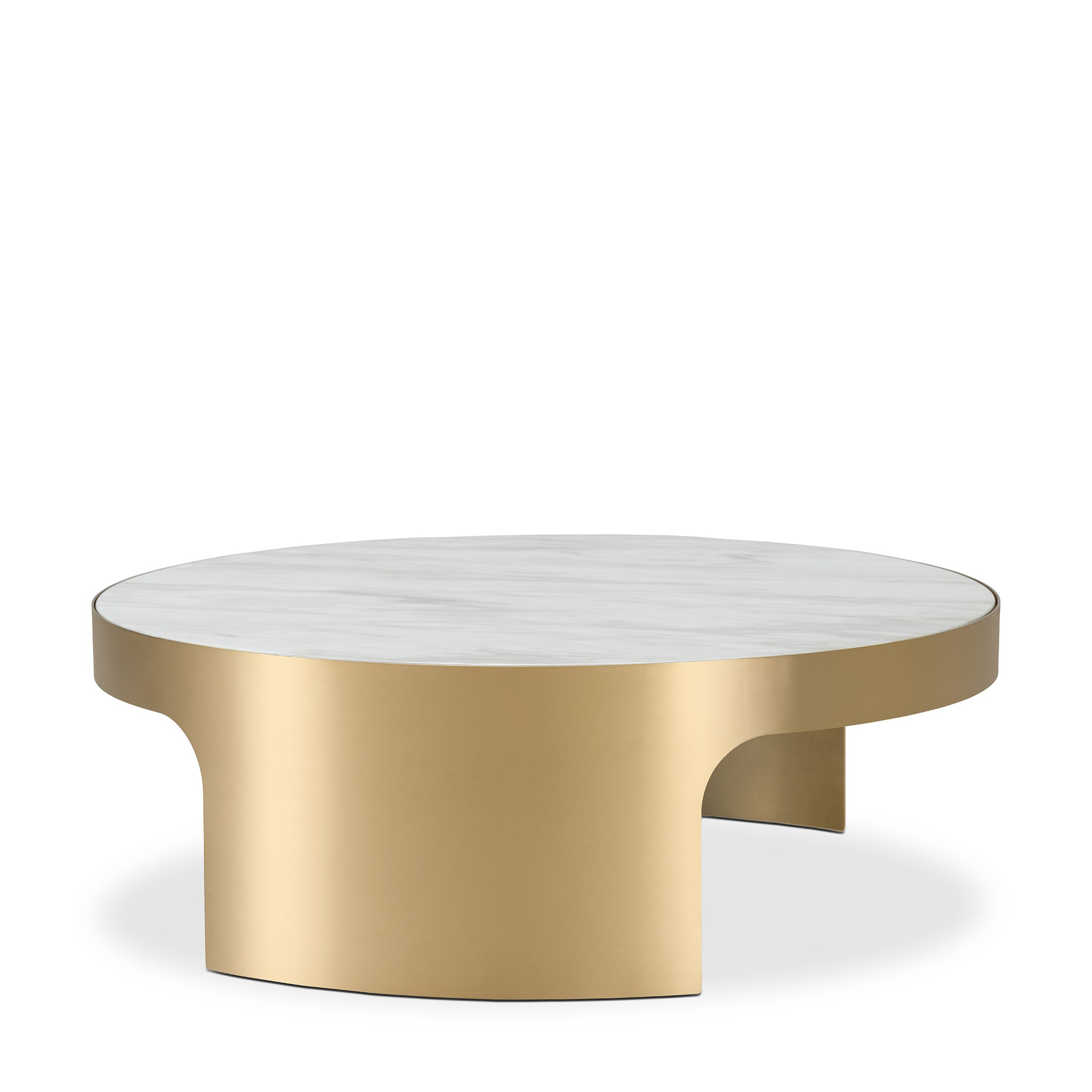 that's living warren brass low coffee table coffee tables 
