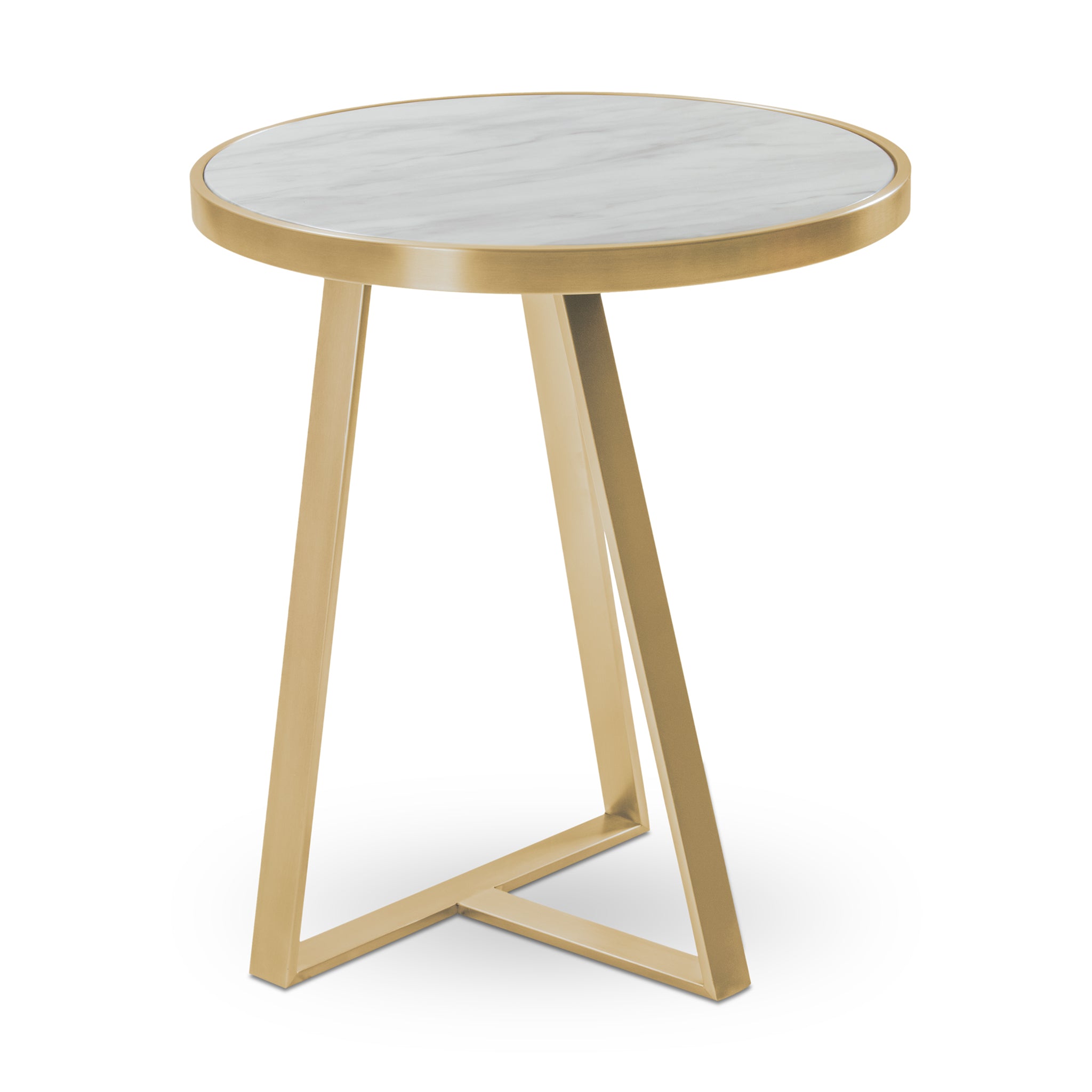 that's living arrastia brass side table end tables 
